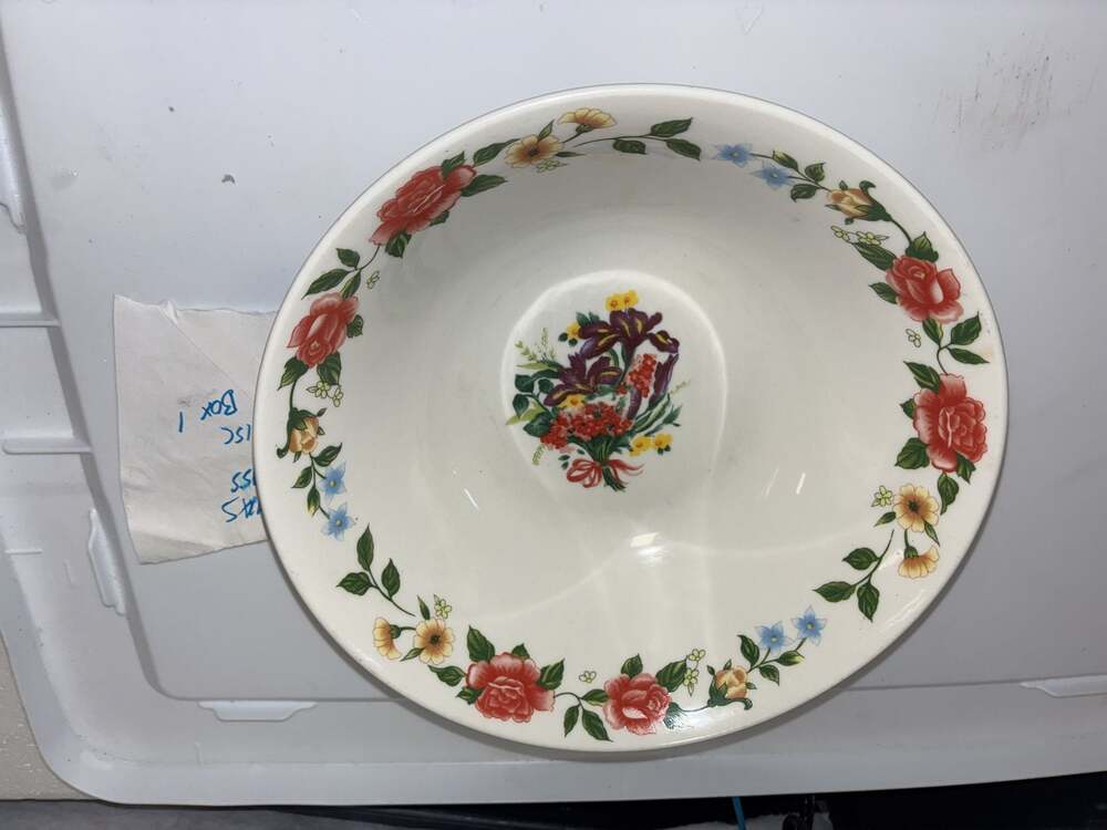 Festival Floral Serving Bowl by Allied Imex Inc.